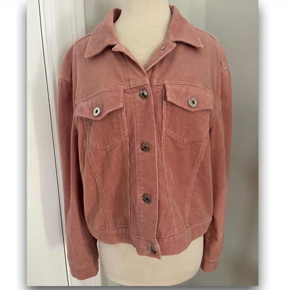 Candie's Pink Corduroy Jacket 🌹Large